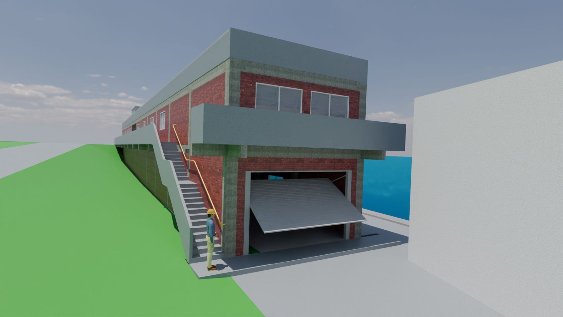 Edificação industrial