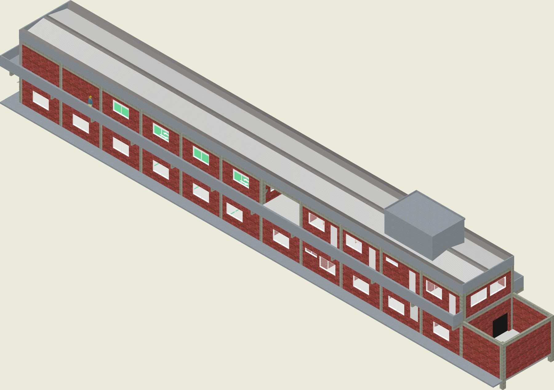 Edificação industrial
